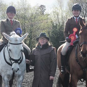 Caitlyn champion at Strule Valley Working Hunter