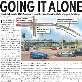 GOING IT ALONE: Sioux Falls readies to foot $25.5M intersection overhaul without federal help