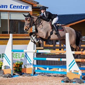Show jumping under sunny skies at The Meadows