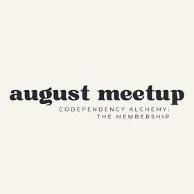 MEETUP: August Meetup Replay