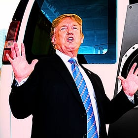 Trump Offers Best Deal Yet On Speakers From Back Of Van