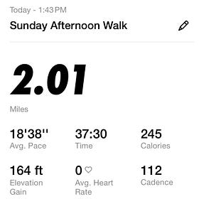 January 7 - 2.01 miles
