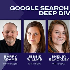 Join the WTF is SEO? Google Search Console masterclass call with Barry Adams 