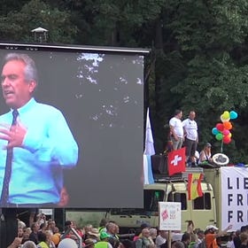 RFK Jr. Gives Speech To Crowd Containing German Neo-Nazis, Sues Blogger For Noticing