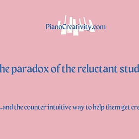 The paradox of the reluctant student