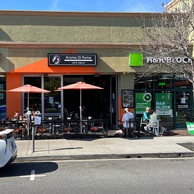 Proposed parklets at Open Sesame, Aroma di Roma head to City Council for final vote