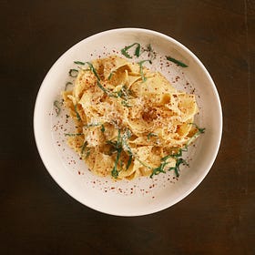 Saffron Butter Pasta