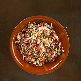 Shredded Radicchio Salad