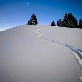 Skiing Under the Stars (And the Busyness of Life)