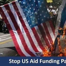 Stop US Aid Funding Palestinian Terrorists!