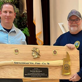 Shenandoah Fire Company Honors Members; Hosts BBQ Benefit
