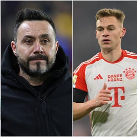 EXCL: De Zerbi to Chelsea or Man Utd? Plus Man City exploring swoop for Bayern star, Arsenal could battle Spurs & Liverpool for winger, and more
