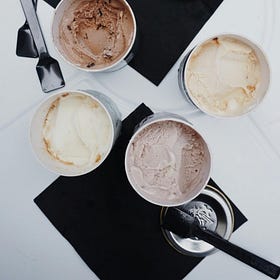 Protein-packed Vanilla ice cream