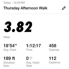 January 25 - 3.82 miles