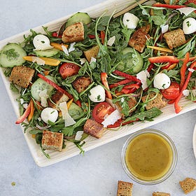 Low Carb Panzanella Salad