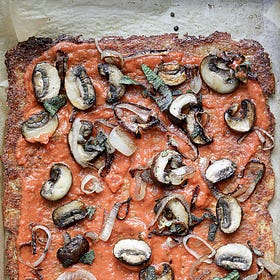 Pork Rind Pizza Crust from Eat Happy Italian