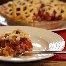 Old-Fashioned Strawberry Rhubarb Pie - LFN#035