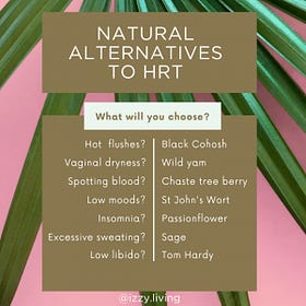 Natural Alternatives to HRT with Herbs