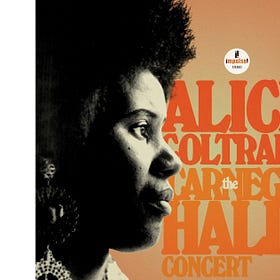 Alice Coltrane/Carnegie Hall Concert