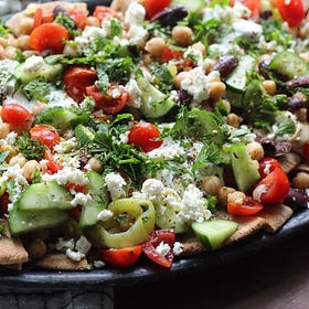 Mediterranean Nachos