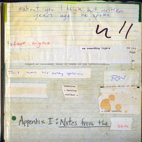 Notes From The Sea (2003/2024)