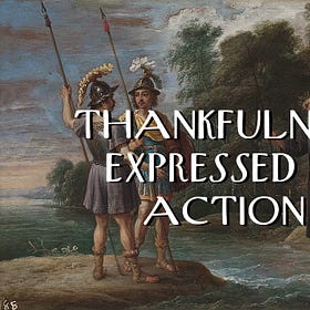 Thankfulness Expressed in Action