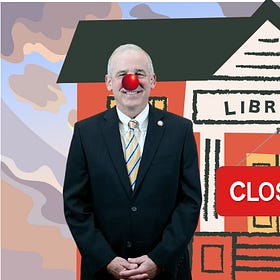 Matt Huffman wants to scam libraries, too