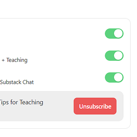 How to Subscribe to AI + Teaching Section