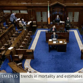 Dáil hears Calls for Inquiry into Excess Deaths 