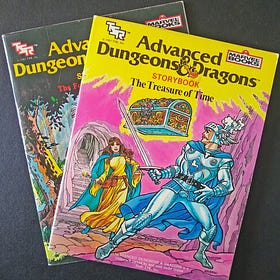 Unlocking The Treasure of Time AD&D Storybook