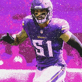 'Through the storm:' Blake Cashman is the Minnesota Vikings' maniac in the middle