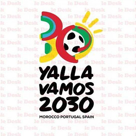 Filtrado el logo de la candidatura Marruecos - Portugal - España 2030
