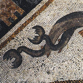 Don’t Look Now, But There’s an Ancient Roman Depiction of a Dolphin Under Your Bed