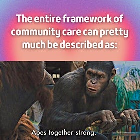 It's time to embrace community care & let go of individualistic self-care