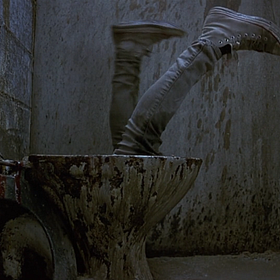 Norman uses a Public Toilet