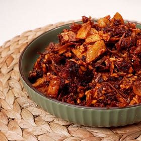 Crunchy Potato and Anchovy Sambal - a forgotten old-school favourite!