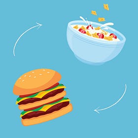 Repeat after me: "I will stop eating like I'm still in high school."