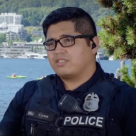 Officer from beating video accused of racism by another cop