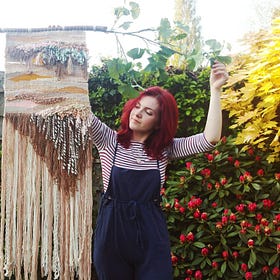 Sophie of Wallflower Weavings Shares The Mental Health Benefits of Weaving
