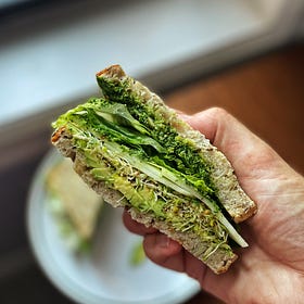 An Extremely Green Sandwich 
