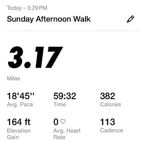 February 18 - 3.17 miles