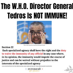 Sign Now To Demand the 76th WHA Respond To IOJ's Unanswered Criminal Charges Against WHO Director General Tedros. WHA Has A Duty To Terminate Tedros On The Spot Without Benefits & Prosecute! SHARE!