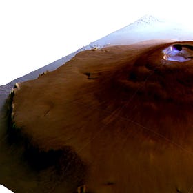 Water Frost Found Atop Mars Volcanoes