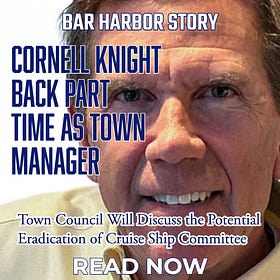 Cornell Knight Back Part Time as Town Manager