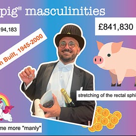 Over £1m taxpayer-funding - to the professor specialising in gay "pig" masculinities