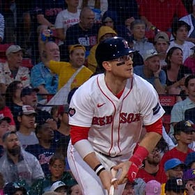 New Red Sox catcher reaches base three times in team debut