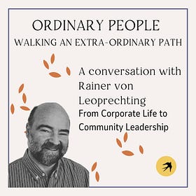 A conversation with Rainer von Leoprechting