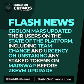 Crolon Mars Announces Major Update: Platform Changes Ahead