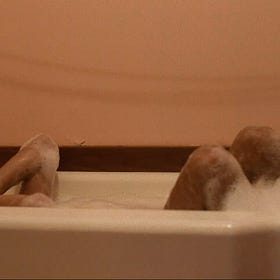 between the lines: the bathtub