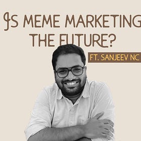 S1 E2 - Can AI actually make funny memes? w/ Sanjeev NC - Founder of supermeme.ai